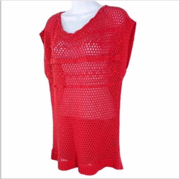 LAFAYETTE 148 NEW YORK crochet top L - Picture 3 of 11